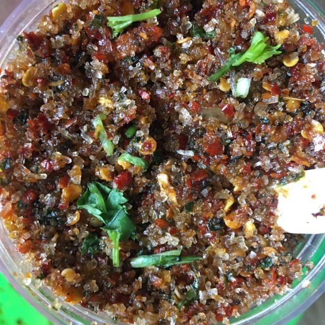 Gia vị chẩm chéo đặc sản dân tộc Thái