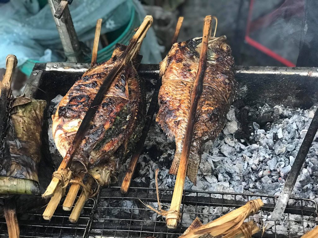 Món cá nướng mắc khén Pa Pỉnh Tộp của người Thái – thơm lừng vàng giòn